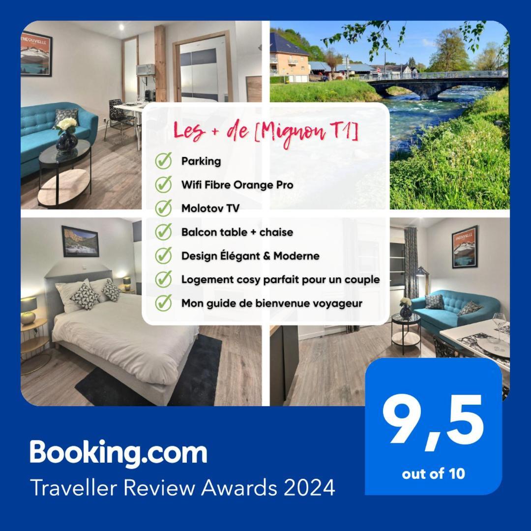 Apartmán Mignon, T1 Bis Cosy & Calme, Neuf, Parking, Balcon Gerde Exteriér fotografie